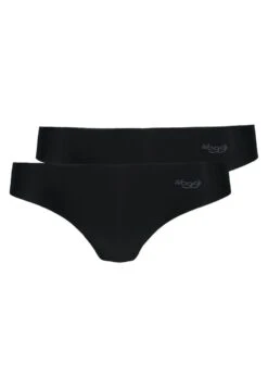 Sloggi 2 Pack - Tanga - Black -Tienda barata Ulla Popken 9cb20f60c5e948a9889b5d53ae79bf89