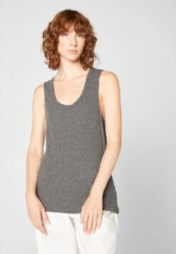 American Vintage Jacksonville - Top - Anthracite Chine