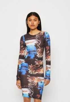 nuevos productos 9 Jaded London Long Sleeve Tissue Scribble Dream Print - Camiseta De Manga Larga - Black