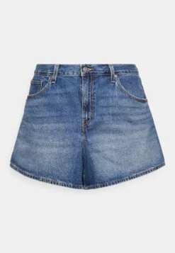 Levi's® Plus 80S Mom - Shorts Vaqueros - Blue Denim -Tienda barata Ulla Popken 9fd5250ce3b14a7eab702a1b11841f82
