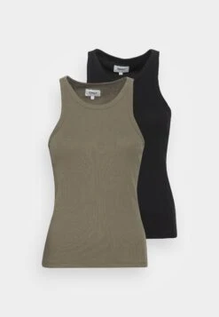 ONLY Onllindsay Tank 2 Pack - Top - Black/Kalamata 12 ONLY Onllindsay Tank 2 Pack - Top - Black/Kalamata -Tienda barata Ulla Popken 9ffecced335a4dd399783560eaee00b1