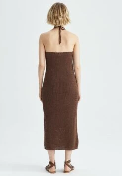 DeFacto Fitted - Vestido De Punto - Brown 7 DeFacto Fitted - Vestido De Punto - Brown -Tienda barata Ulla Popken a5bf467dfa7b4911970bf794ab4598a8