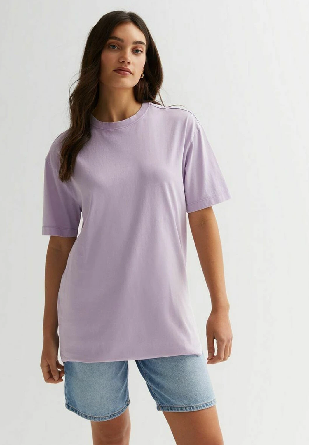 New Look Camiseta Básica - Lilac 3 New Look Camiseta Básica - Lilac