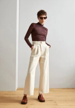 Scotch & Soda Mockneck Longlseeve - Camiseta De Manga Larga - Bordeaux -Tienda barata Ulla Popken a7cbba9801f54d7b9d5737fc50e0777c