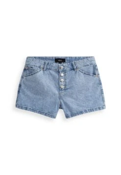 Next Button Front Standard - Shorts Vaqueros - Mid Blue -Tienda barata Ulla Popken a8c1859a352e476ca784ba336fccaf05