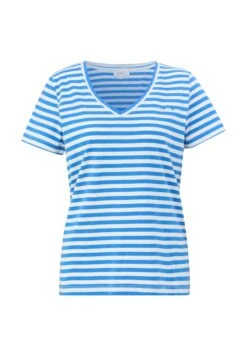 S.Oliver Streifen Mit Front - Camiseta Estampada - Royalblau -Tienda barata Ulla Popken a951eaade0584ded85ff5ce0fbf29ecd