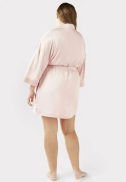 Curve Blush Trim- Albornoz - Pink -Tienda barata Ulla Popken a9870a08d0f5445399a06660b16f084e