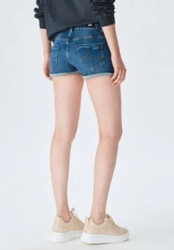 LTB Judie Rosales Wash- Shorts Vaqueros - Mid Blue -Tienda barata Ulla Popken aa99d7d490b94edab5650421489603ca