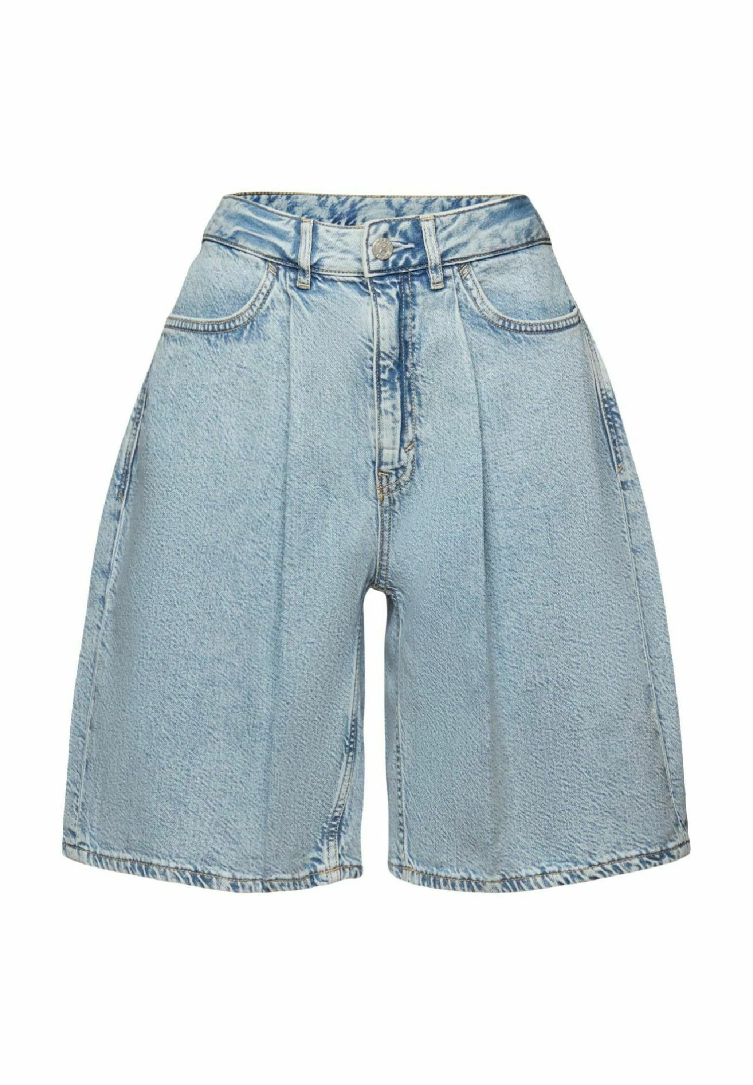ESPRIT Shorts Vaqueros - Blue Bleached 8 ESPRIT Shorts Vaqueros - Blue Bleached - Imagen 6
