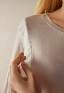 Intimissimi Simple Elegance - Camiseta De Pijama - JSilk Rose Talco -Tienda barata Ulla Popken ac7cdef8b94e4a64b88e704bca18bd99