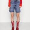 Dondup Shorts Stella Lungo - Shorts Vaqueros - Blue