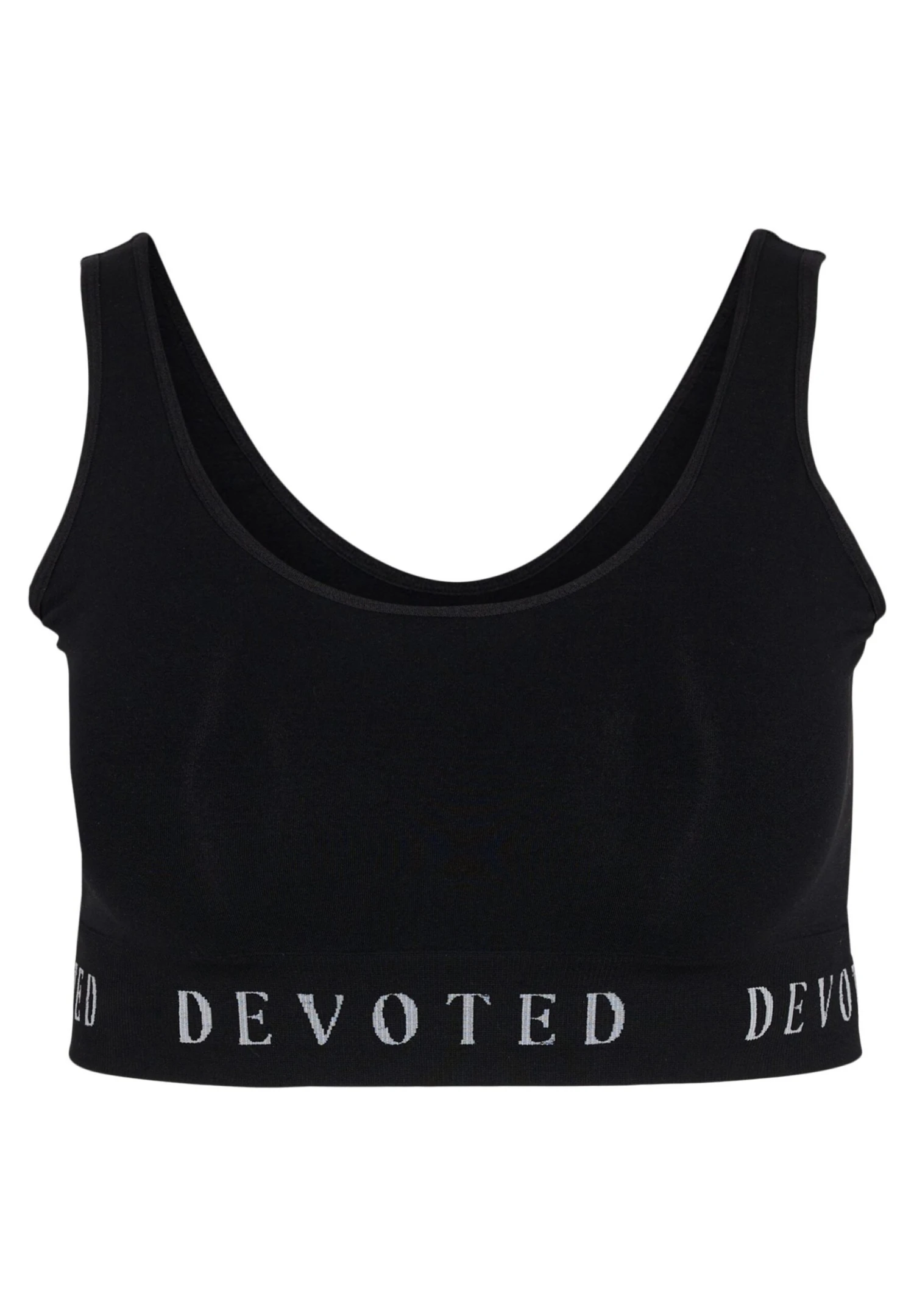 Nahtloser Mit Text - Top - Black 5 Nahtloser Mit Text - Top - Black - Imagen 3