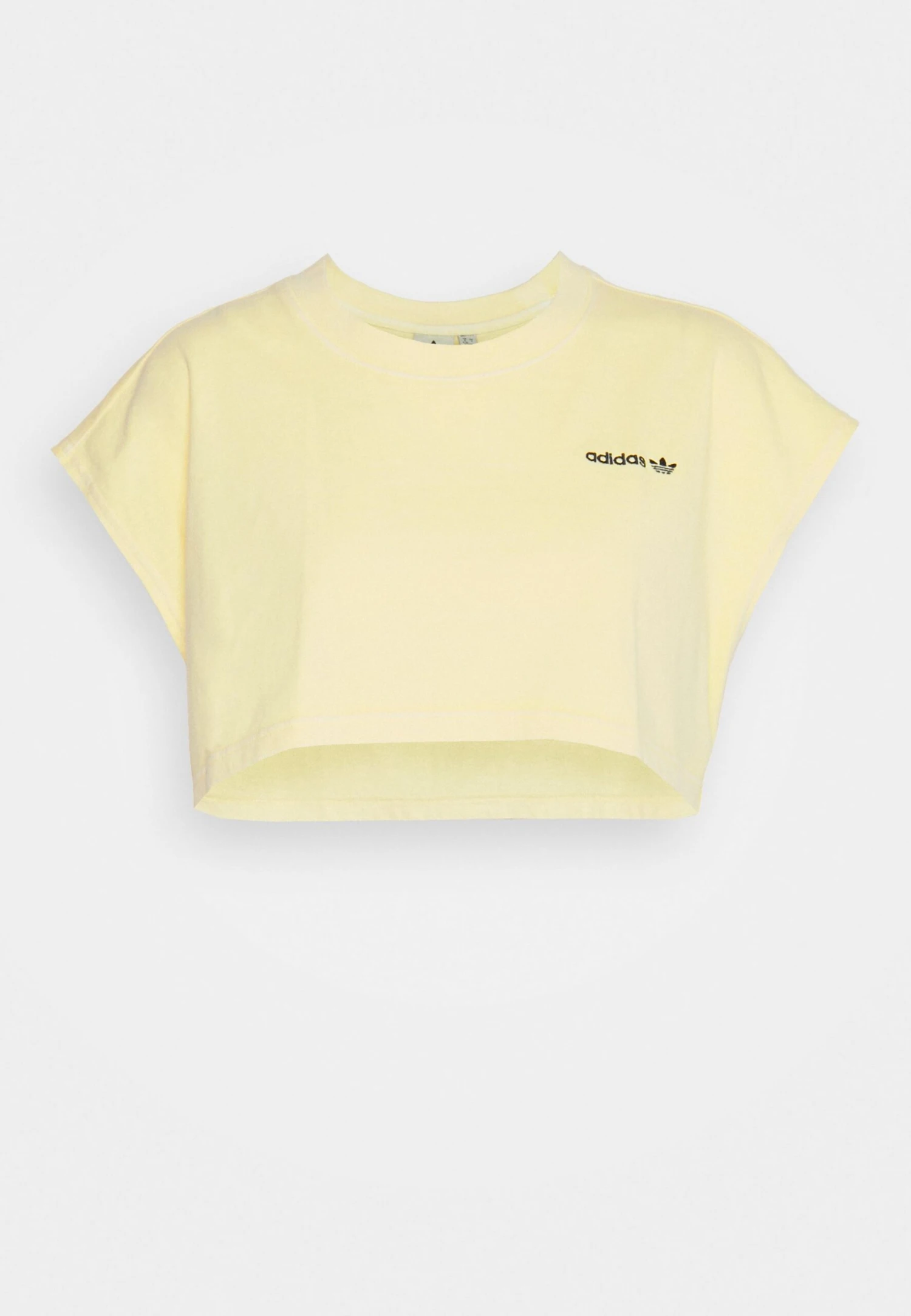 Adidas Originals Originals Muscle Crop - Top - Light Yellow 9 Adidas Originals Originals Muscle Crop - Top - Light Yellow - Imagen 7