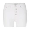 TOM TAILOR Denim Shorts Vaqueros - White Denim