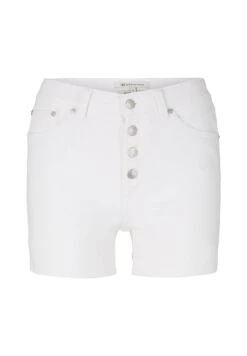 TOM TAILOR Denim Shorts Vaqueros - White Denim