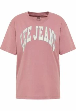 Lee Crew Neck - Camiseta Estampada - Dark Mauve -Tienda barata Ulla Popken b109c6ead15640c69916c9c45407fcdc
