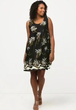 Ulla Popken Vestido Ligero - Vert Loden