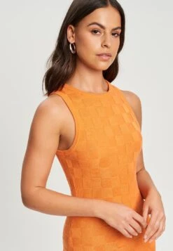 Colby- Vestido Largo - Orange -Tienda barata Ulla Popken b59ec217ea164b3299ddaf82d929644b