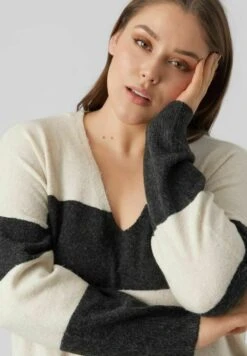 Vero Moda Curve Vestido De Punto - Black -Tienda barata Ulla Popken b7b290de63b2482abf45a63cb1ea7d43