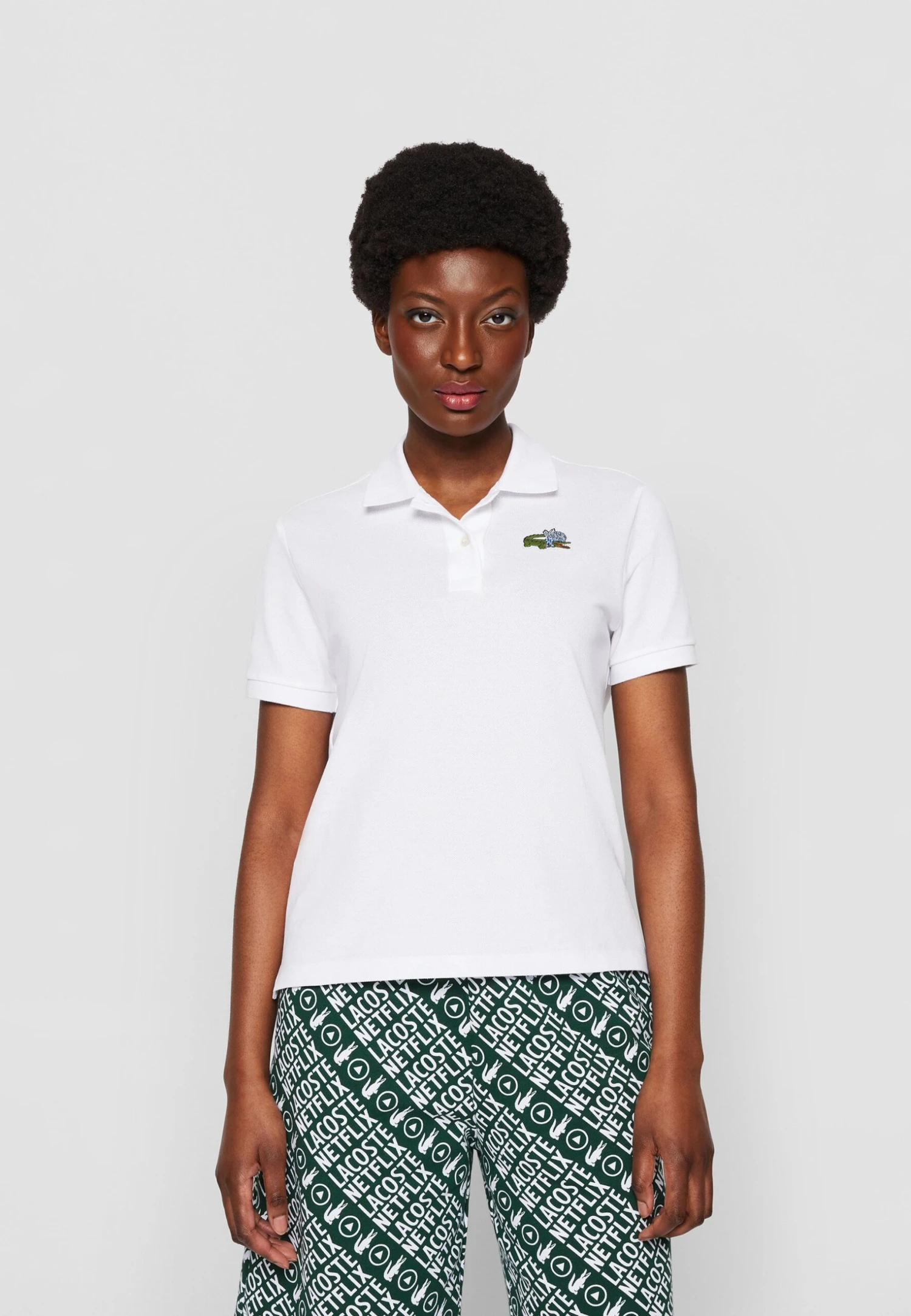 Lacoste X Netflix - Polo - White 5 Lacoste X Netflix - Polo - White - Imagen 3