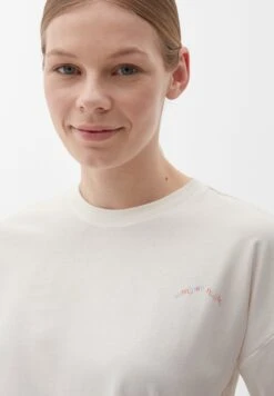 S.Oliver Camiseta Estampada - Ecru -Tienda barata Ulla Popken b8900ac08adf4d4d9153f016e796fb89