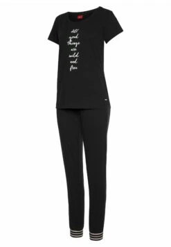 S.Oliver Pijama - Schwarz -Tienda barata Ulla Popken b92030c80e83452fb7b6ceb033d8282e