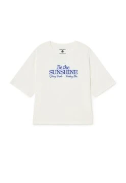 Thinking Mu Be The Sunshine - Camiseta Estampada - White -Tienda barata Ulla Popken b9a38ce01772490492dafce7f7b267ca