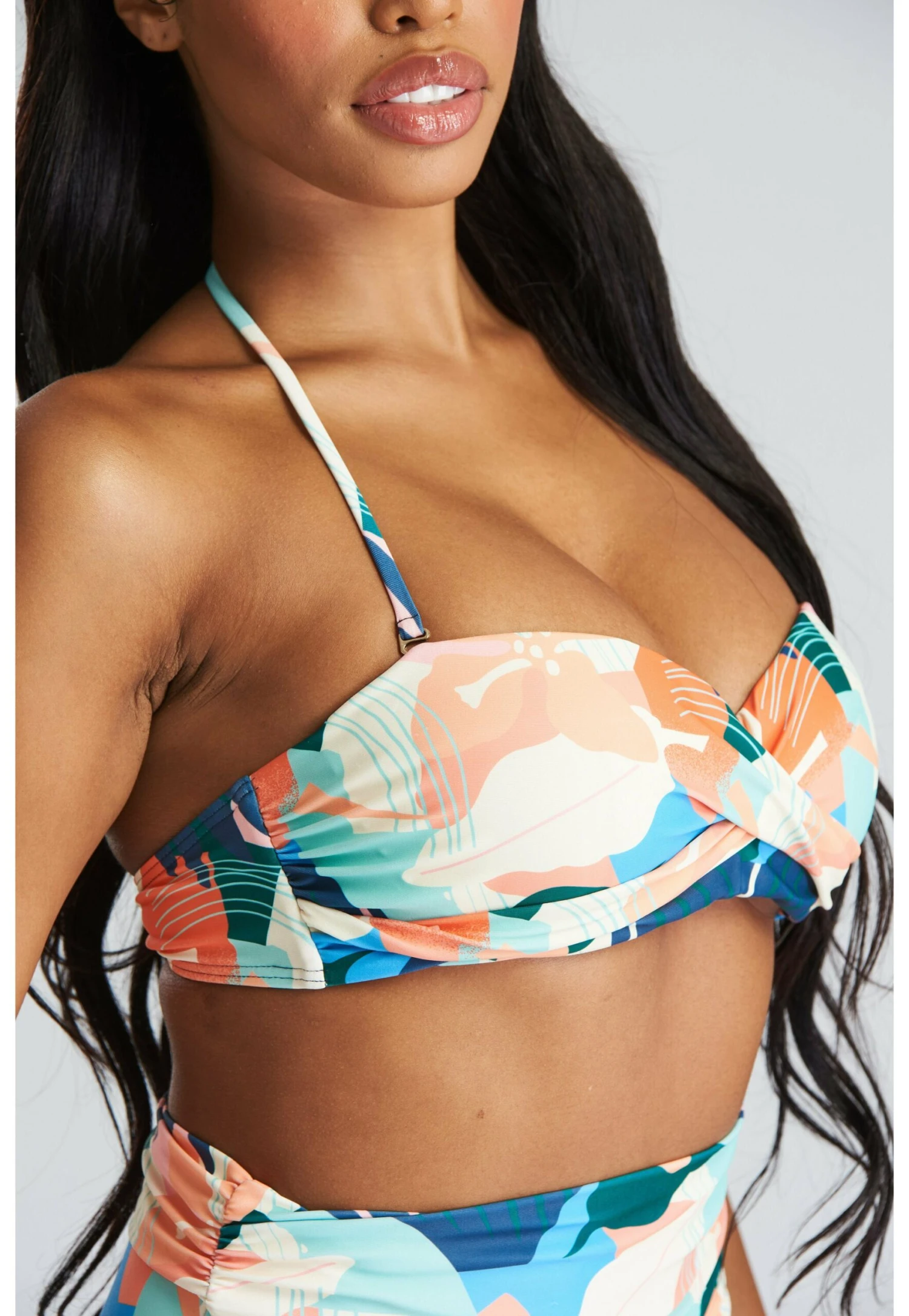 South Beach Tropical Flower Twist- Bikini - Tropical 6 South Beach Tropical Flower Twist- Bikini - Tropical - Imagen 4