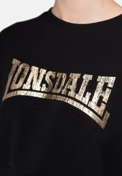 Lonsdale Cropped Culbokie - Sudadera - Black Gold -Tienda barata Ulla Popken bb52e7d9bdee46a3ad01879969a49786