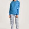 Calida SpringMit Bündchen Set - Pijama - Azurit Blue