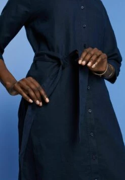 ESPRIT Vestido Camisero - Navy -Tienda barata Ulla Popken c88e2a84bd774736a4c5dab161087c80