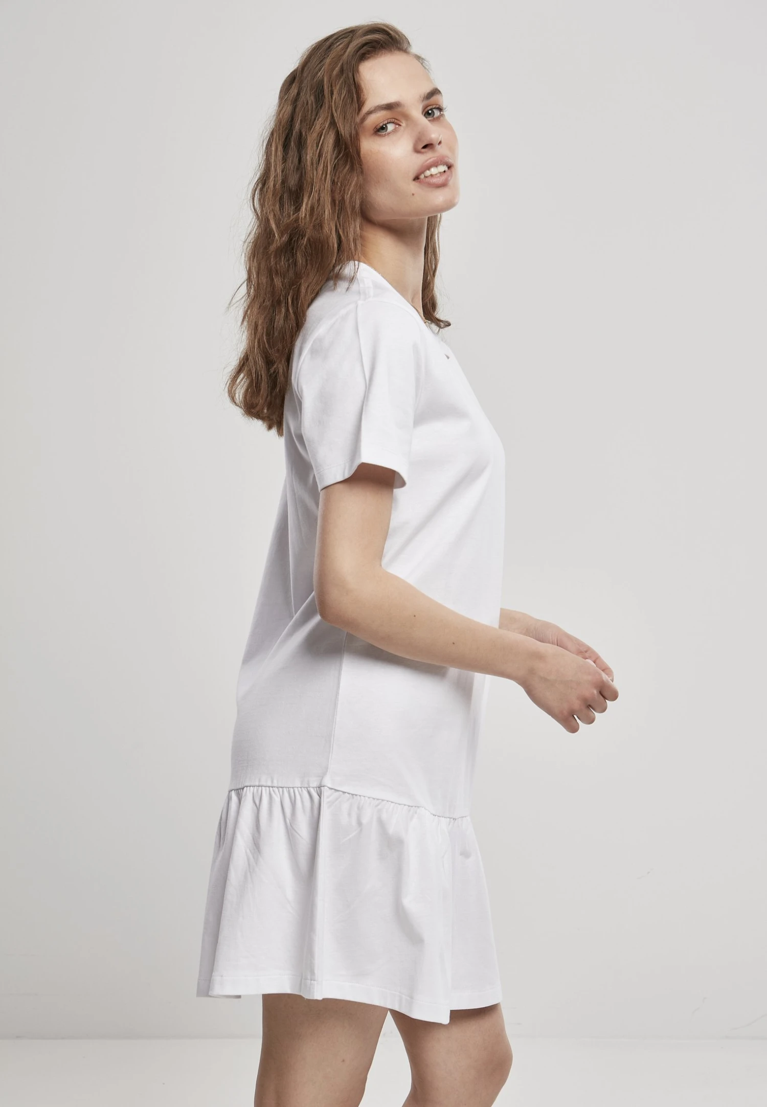 URBAN CLASSICS Valance- Vestido Ligero - White 6 URBAN CLASSICS Valance- Vestido Ligero - White - Imagen 4