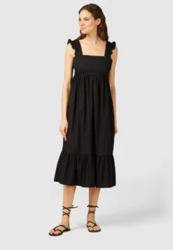 Smanicato In Popeline - Vestido Informal - Nero