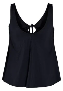 Zizzi With String Detail - Top De Bikini - Black -Tienda barata Ulla Popken cac178aff3d8481198cfe2b6fe26cba8