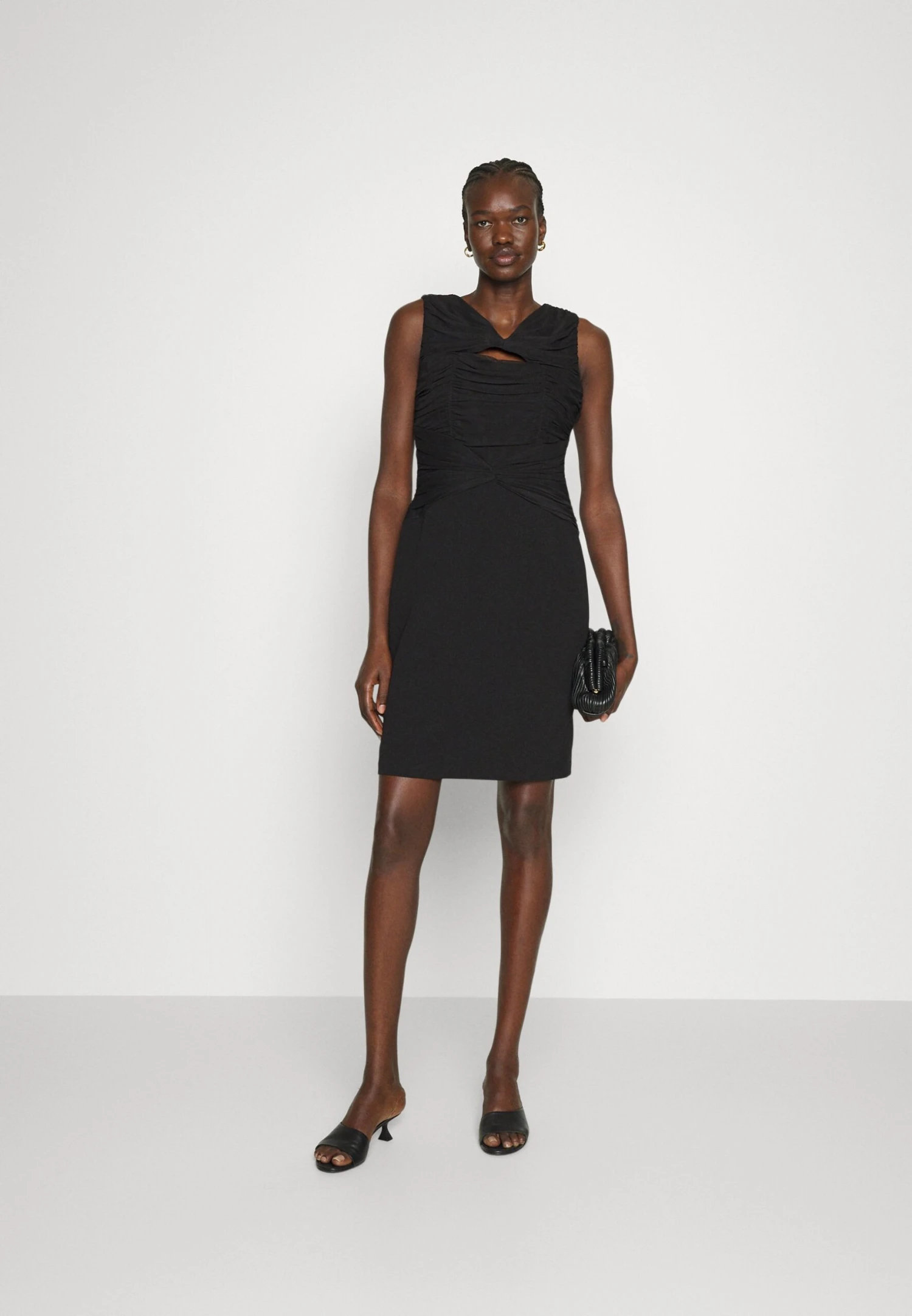 DKNY Cut Out Sheath - Vestido De Punto - Black 4 DKNY Cut Out Sheath - Vestido De Punto - Black - Imagen 2