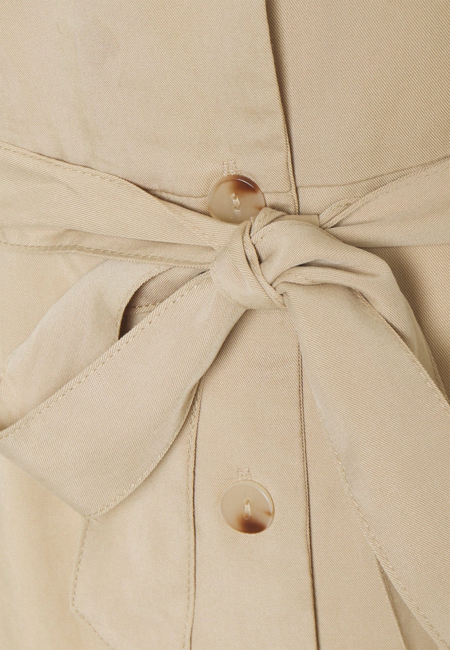 Vero Moda Vmviviana- Vestido Camisero - Beige 5 Vero Moda Vmviviana- Vestido Camisero - Beige - Imagen 3