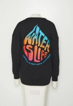Wateraid Oversize Crew Neck - Sudadera - Black Jet -Tienda barata Ulla Popken cdafbf7cefed40918b5e34096c7e13ca