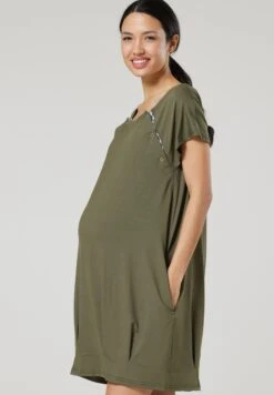 Umstands Und Stillshirt - Camisón - Khaki -Tienda barata Ulla Popken cdef82c2c62048a4a0c265589dc3e85d