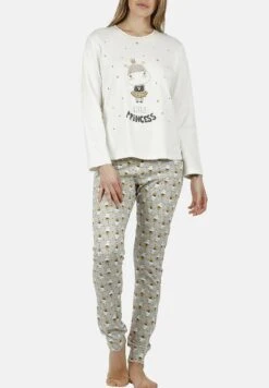 Manches Longues Little Pri Set - Pijama - Ivoire