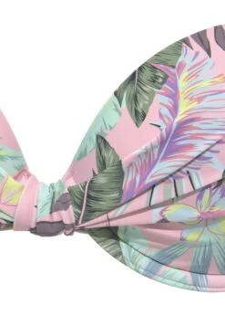 S.Oliver Top De Bikini - Rosa-Bedruckt -Tienda barata Ulla Popken ced17359235543c1b966301064fc40be