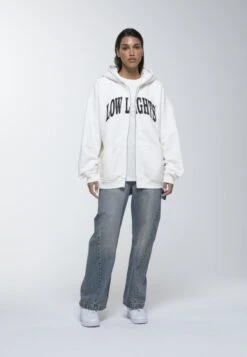 Zip College Unisex - Sudadera Con Cremallera - Ecru -Tienda barata Ulla Popken cee0a2d0bd4f44339bc1e7bc1d3d7e7c
