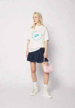 Nike Sportswear W Nsw Bf Prnt Su - Camiseta Estampada - Phantom -Tienda barata Ulla Popken cfc26d3907b749c68630e926d1beff72