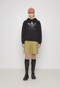 Adidas Originals Hoodie Logo - Sudadera - Black -Tienda barata Ulla Popken d1340c92f4b74ba38172e8e0f0ffc0b8