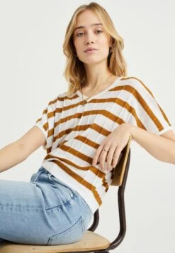 WE FASHION Met Dessin - Camiseta Estampada - White -Tienda barata Ulla Popken d17511d8ecb64a7e8b353e515c27ee87