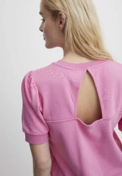 ICHI Ihyarla Sw - Camiseta Básica - Super Pink -Tienda barata Ulla Popken d21b6acf5c1643b8bb8deab9b7497bfe