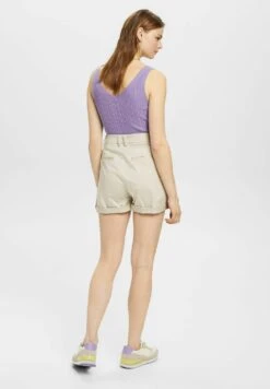 ESPRIT Shorts - Light Taupe -Tienda barata Ulla Popken d714c6e2229b4155a6e52517a53c3bd5