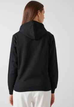 LELA Slim Fit - Jersey Con Capucha - Black -Tienda barata Ulla Popken d78850305e8c4303815163604d28d0d0