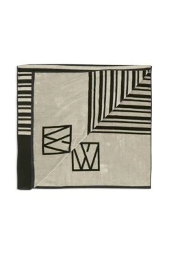 InWear Toalla De Playa - Porcelain / Black -Tienda barata Ulla Popken d8a18429ad024665941f92f939ce9cd7