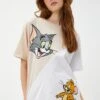 Koton Tom And Jerry Licensed Short Sleeve - Camiseta Estampada - Ecru 1 Koton Tom And Jerry Licensed Short Sleeve - Camiseta Estampada - Ecru -Tienda barata Ulla Popken d9acd099967e4bf0baf1904441044571
