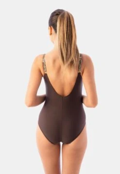 Estela - Bañador - Marron -Tienda barata Ulla Popken db67ecbd3d0c4593bfe2c5ff0b75cda9